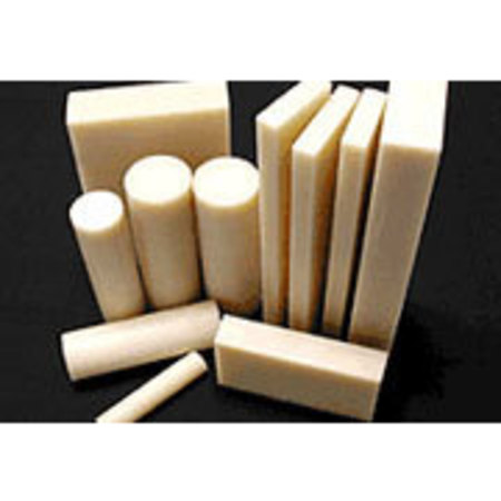 PROFESSIONAL PLASTICS Natural Acetal Esd 12 L, 1.5 W RACESD1.500N